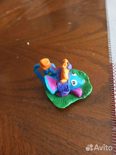 Мышка из пластилина