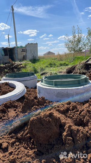 Септик из жби колец