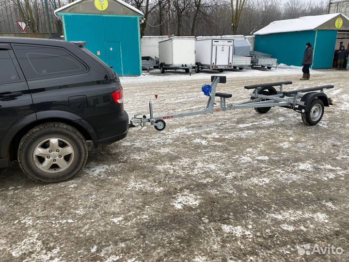 Прицеп легковой 81771С.012 с опорным колесом