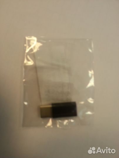 Переходник адаптер с USB Type-C на микро-USB Black