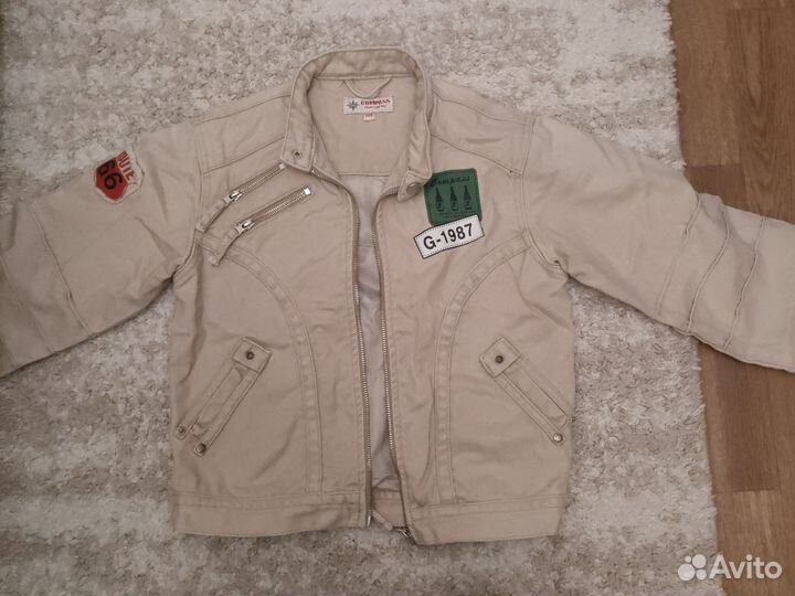 Джинсовая куртка для мальчика 146