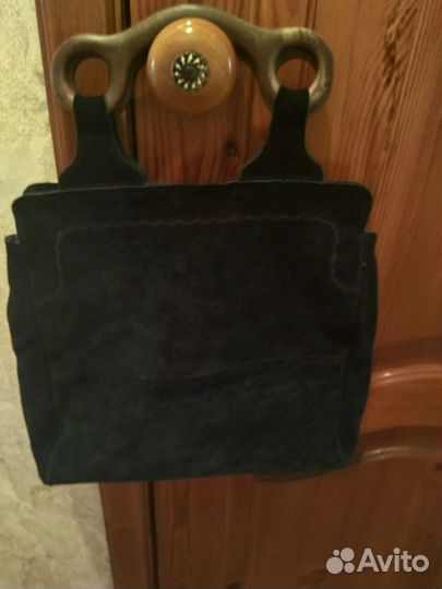 Сумка замшевая