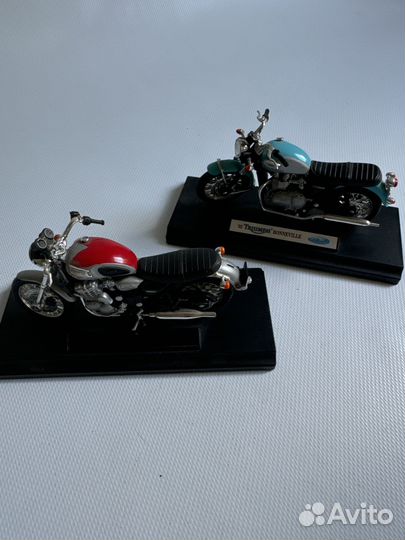 Модельки мотоцикла Triumph