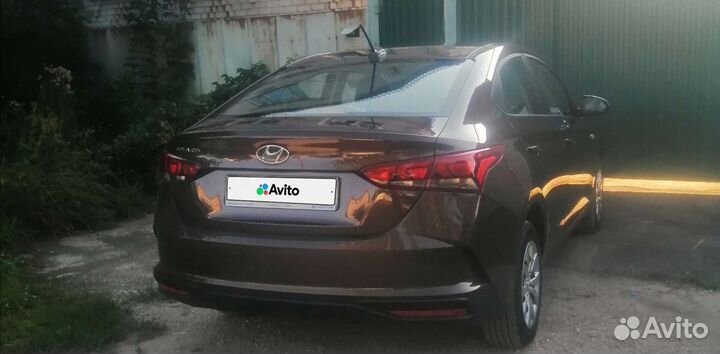 Hyundai Solaris 1.6 AT, 2021, 8 500 км