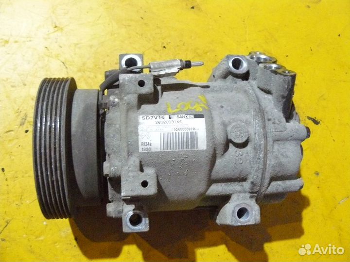 Компрессор кондиционера для Renault Sandero Logan