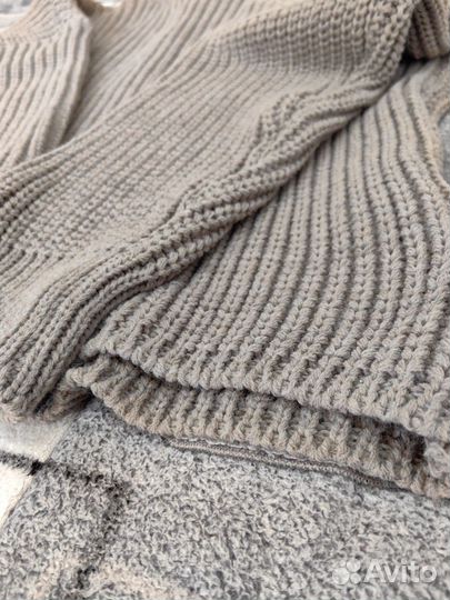 Свитер оверсайз вязаный новый
