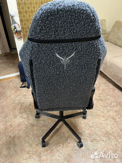 Кресло игровое Knight T1 синий