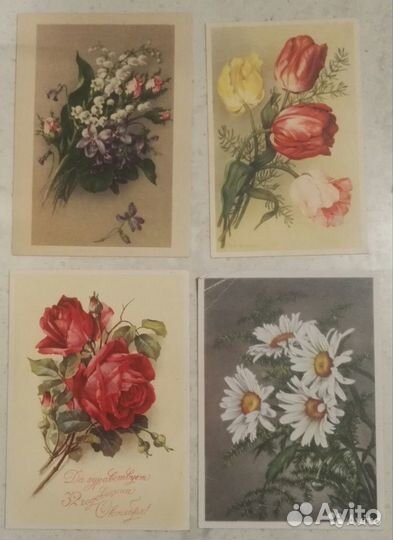 Послевоенные открытки Германия 20 век