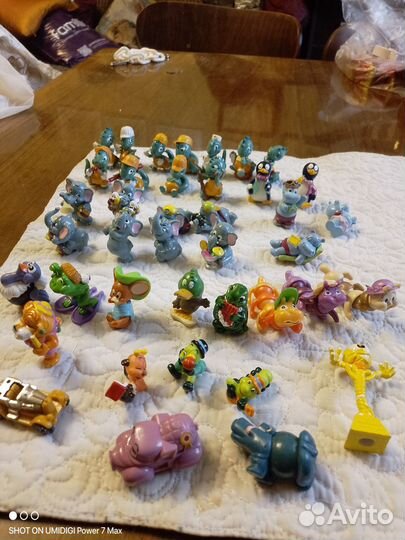 Игрушки из киндера 90х