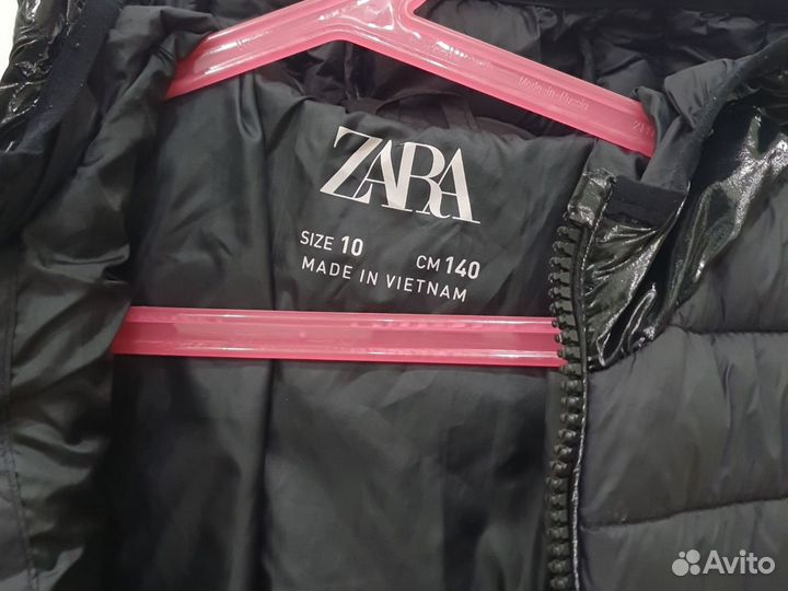 Куртка для девочки zara 140