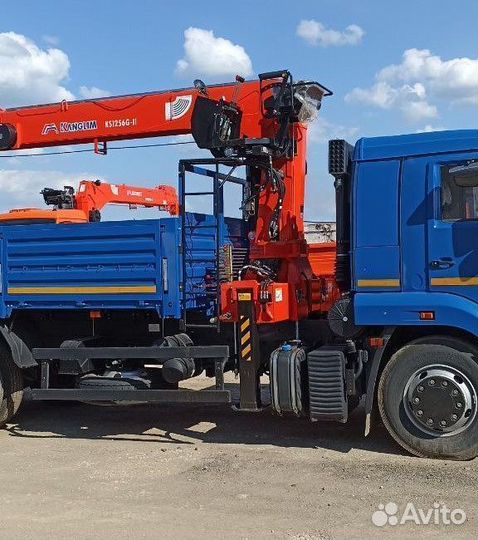 КАМАЗ 65117 с КМУ, 2024