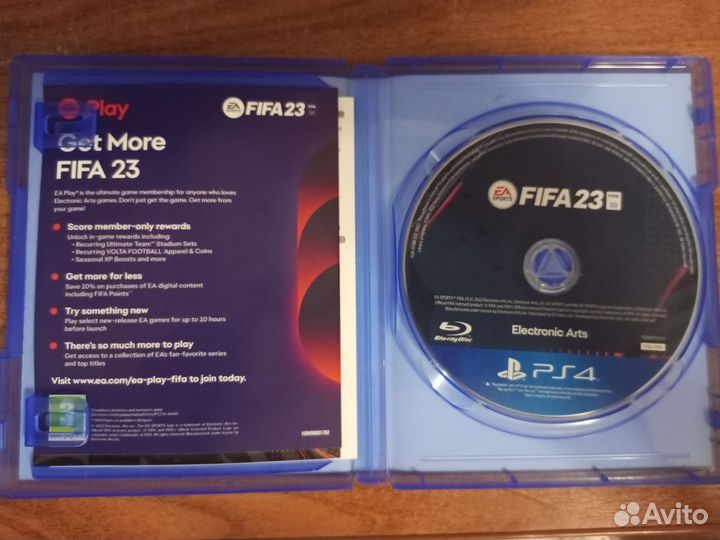 FIFA 23 ps4 диск русская версия