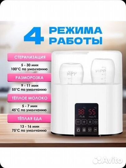 Стерилизатор и подогреватель для бутылочек