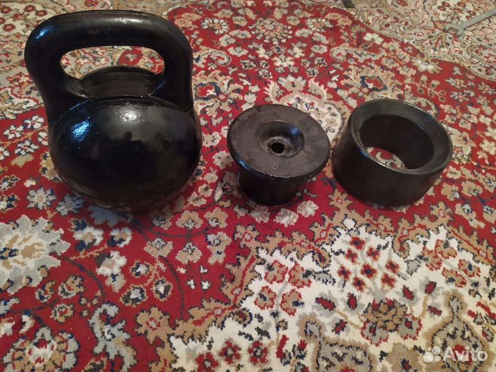 Гиря 16 кг и гиря разборная