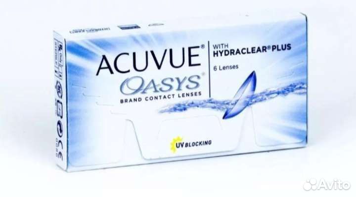 Линзы контактные acuvue oasys