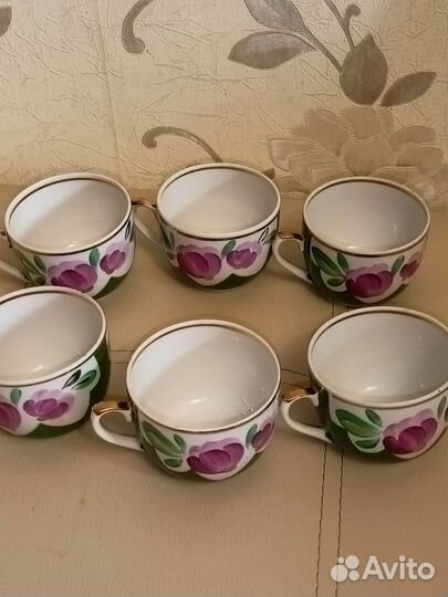 Чайные чашки вербилки СССР