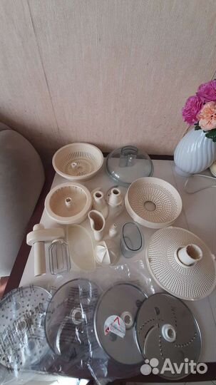 Кухонный комбайн Moulinex odacio3 насадки и з/ч