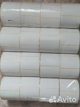 Термоэтикетки 58х40, 43х25 мм