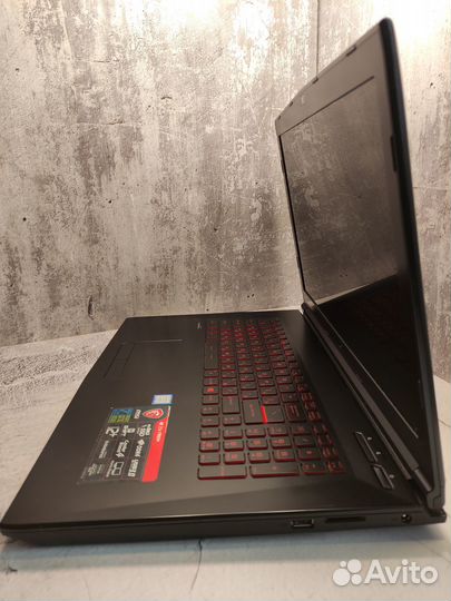 Монстр Мsi c GTX 1050/17 Дюйма/i7-7700HQ/SSD/1TB