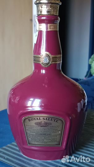 Коллекционная бутылка из под виски