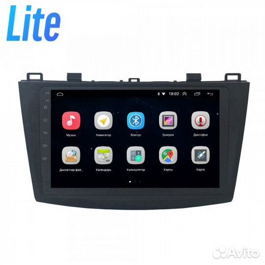 Штатная магнитола Parafar для Mazda 3 2009-2013