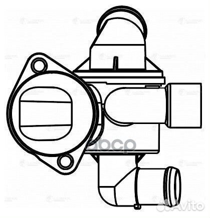 Термостат для а/м VW Amarok (09) /Crafter (11)