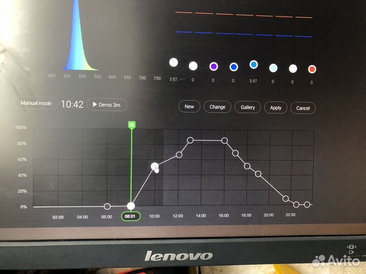 Светилтник для морского аквариума