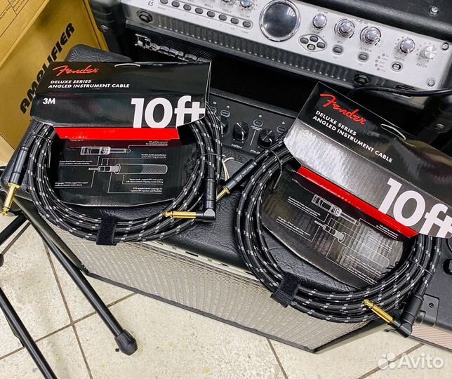 Гитарный Кабель Fender Deluxe PRO 3m Новый