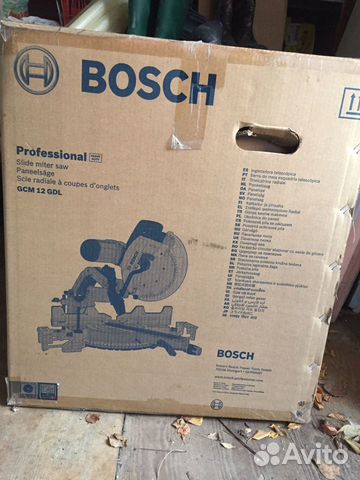 Пила торцовочная Bosch GCM 12 GDL