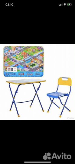 Детский стол и стул ника