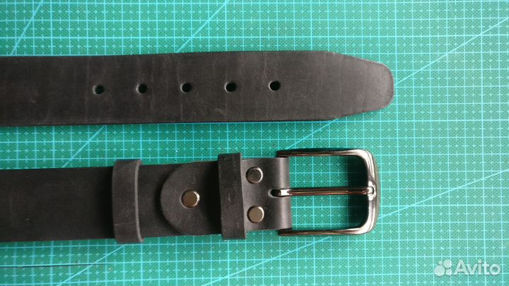 Ремень из натуральной кожи. Ручная работа