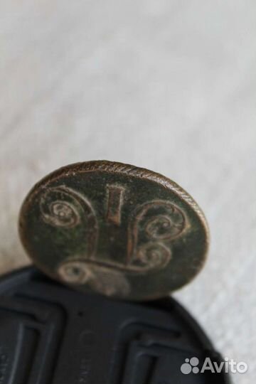 2 копейки 1801 ем гурт шнур. Медь, Павел I