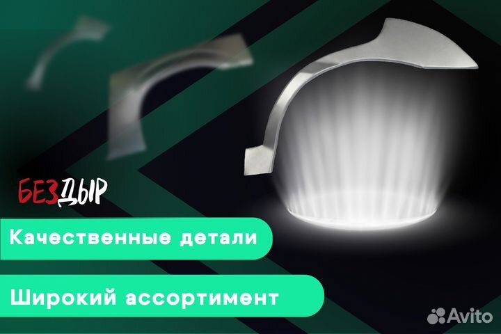 Кузовная арка Citroen Berlingo 2 левая