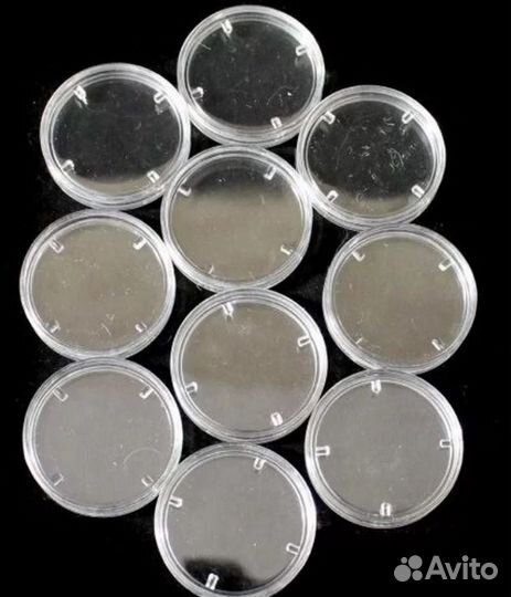 Капсулы и холдеры для монет (под степлер)