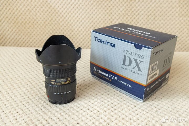 Tokina AT-X 11-16mm f/2.8 Pro DX II для Canon EF-S