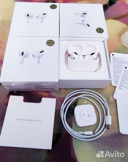 Airpods pro премиум c ANC шумоподавителем