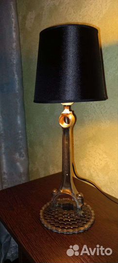 Лампа настольная в стиле лофт