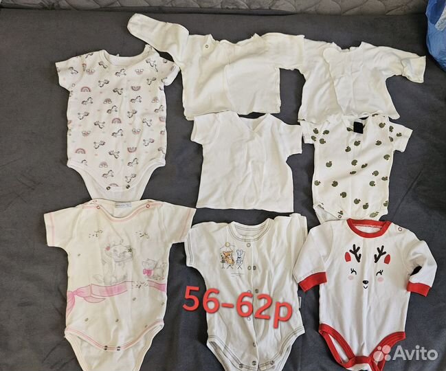 Детские вещи пакетом на девочку 56-68