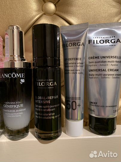 Уход filorga, clarins, chanel, lancome