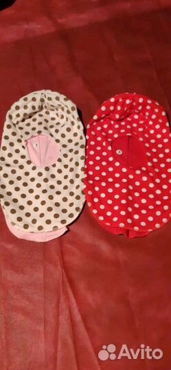 Шапочки-шлемы новые х/б