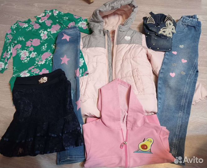 Вещи пакетом на девочку на 5 лет