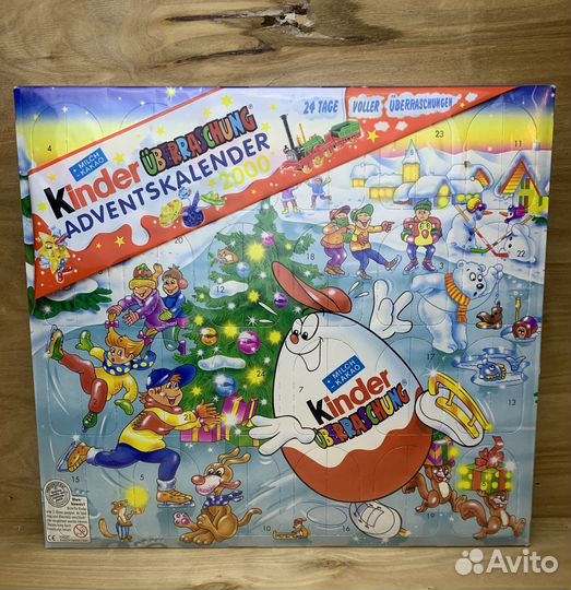 Адвенткалендарь Киндер Сюрприз 2000 год