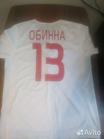 Игровая форма Локомотив Москва Виктор Обинна