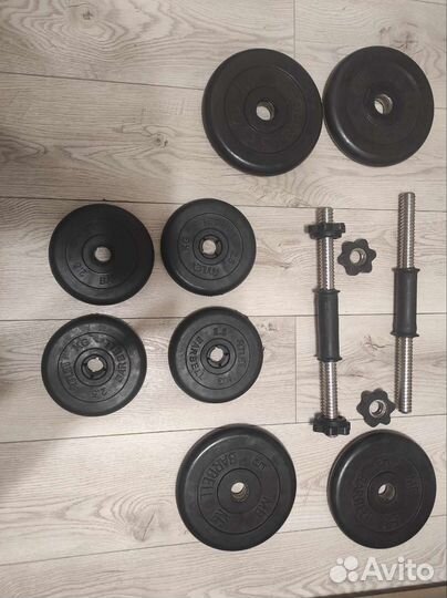 Гантели по 16.5 кг