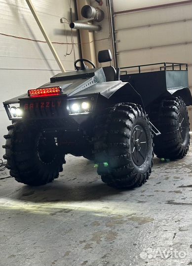 Квадроцикл переломка Grizzly (Снегоболотоход)