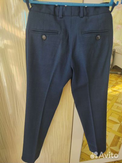 Школьный костюм для мальчика 122 128 синий