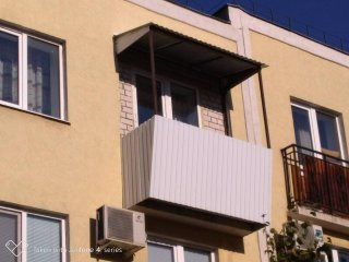 Кошелев балконы И лоджии под ключ. Козырьки спк