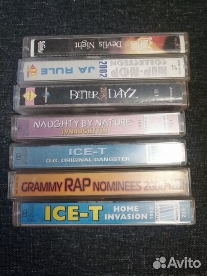 Кассеты RAP,HIP HOP. Рэп, хип хоп