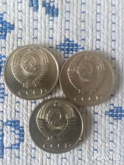 Монеты. 1, 5,10,20 копеек