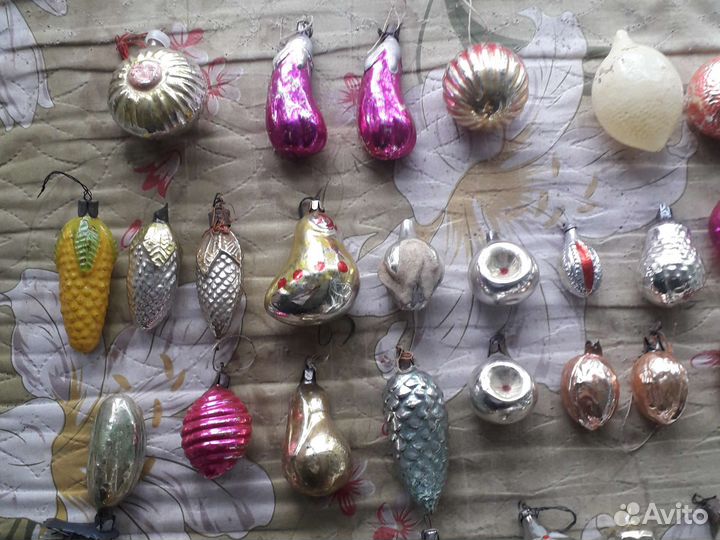 Ёлочные игрушки СССР